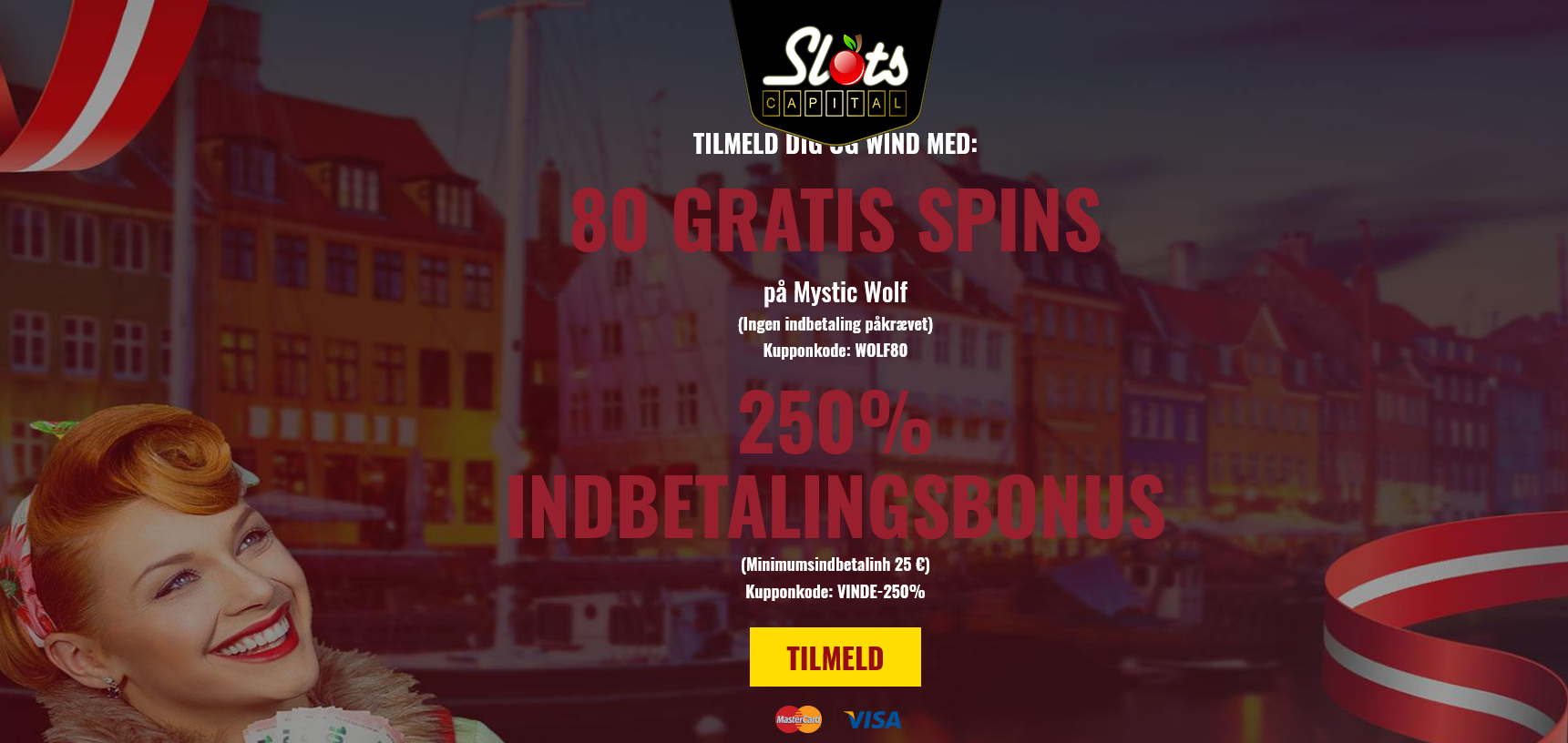 Slots Capital DK 80 Free Spins
(Denmark) Slots Capital DK 80 Free Spins
(Denmark)