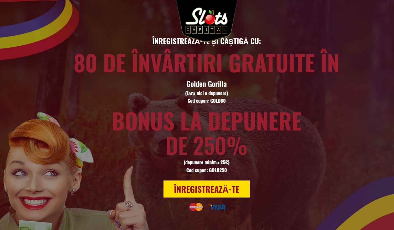 Slots
                                Capital RO 80 Free Spins (Romania)